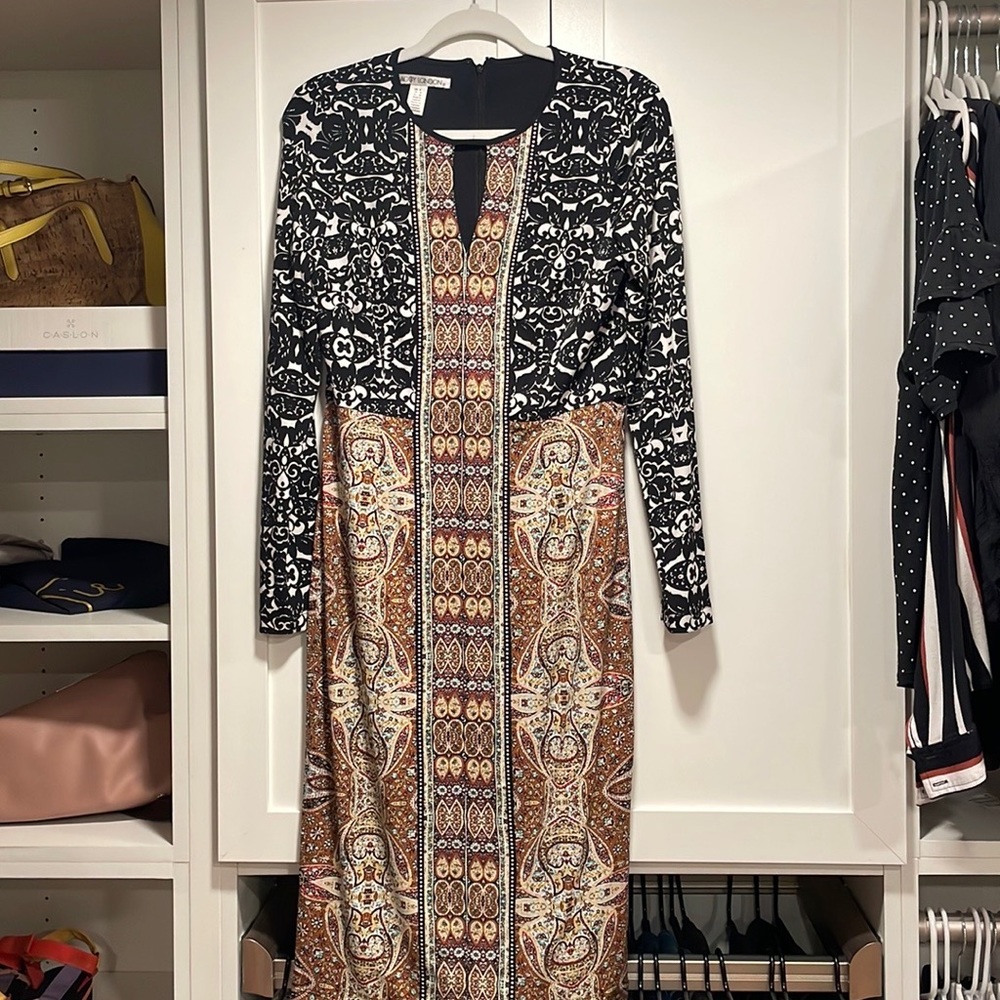 Amazing print and fit bodycon dress from Nordstrom Rack.